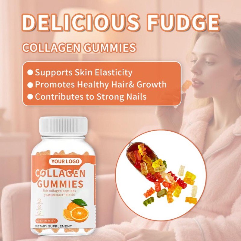 OEM/ODM Private Label Glutathione Collagen Skin Brightening Gummies