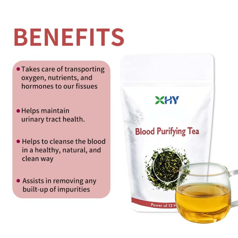 Private Label Women's Beauty Tea for Hormone Balance Vaginal Probiotics Cycle Detox Blood Through Function