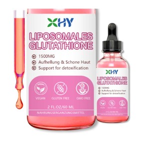 Adult Oral Glutathione Liquid Antioxidant Supplement Liposomal Drops Vitamin C Skin Whitening L-Glutathione Detox