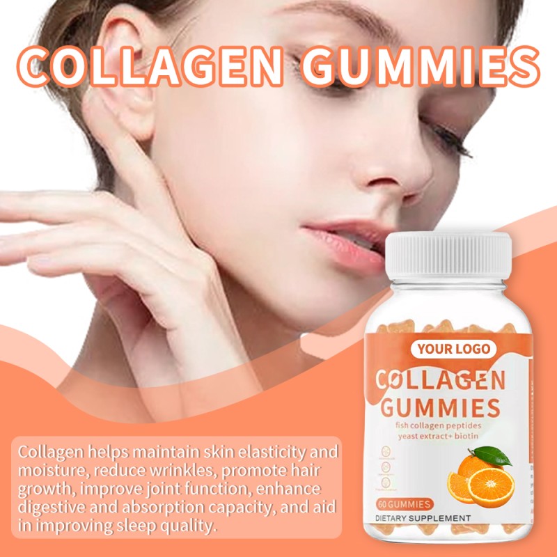 OEM/ODM Private Label Glutathione Collagen Skin Brightening Gummies