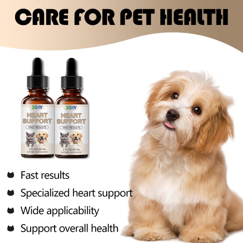 OEM Private Label Heart Support Liquid Drops Health Supplement Enhance Heart Function Liquid Drops Overall Health Drops