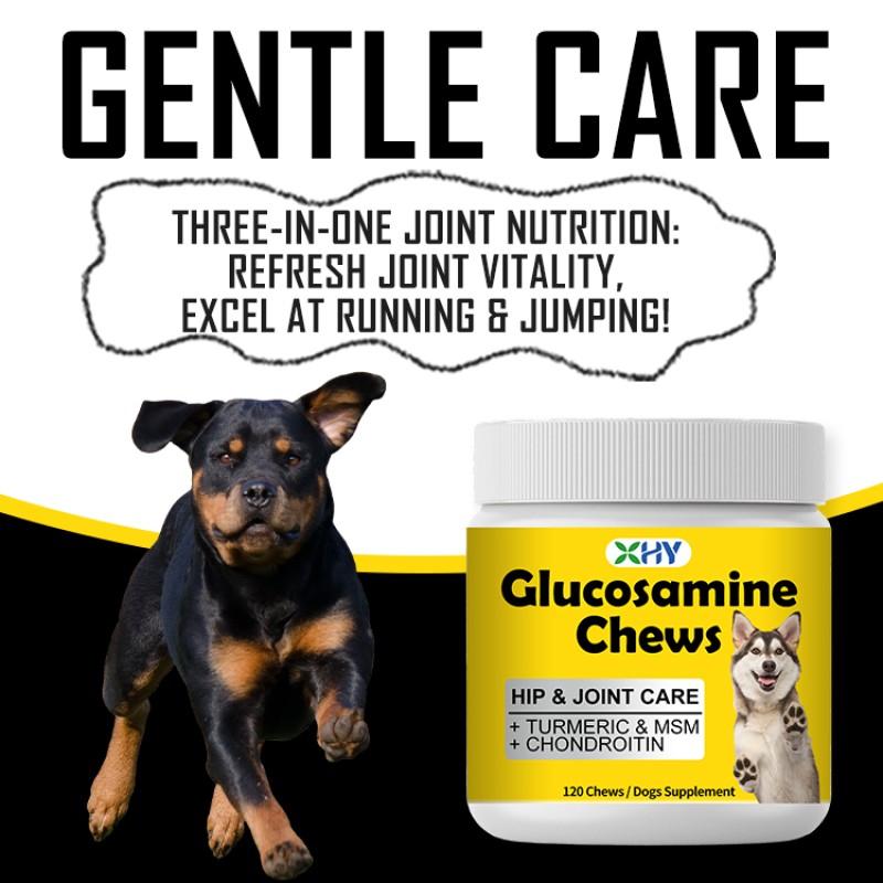 OEM Glucosamine Chondroitin Joint Chews Pet Supplement for Dogs
