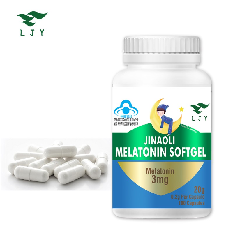 Oem Price Sleep Supplements Vegan Melatonin Capsules Deep Sleep Melatonin Capsules for Sale