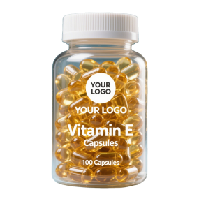 Private Label  Vitamin E Whitening Vitamin E Softgel Capsules for Skin and Hair