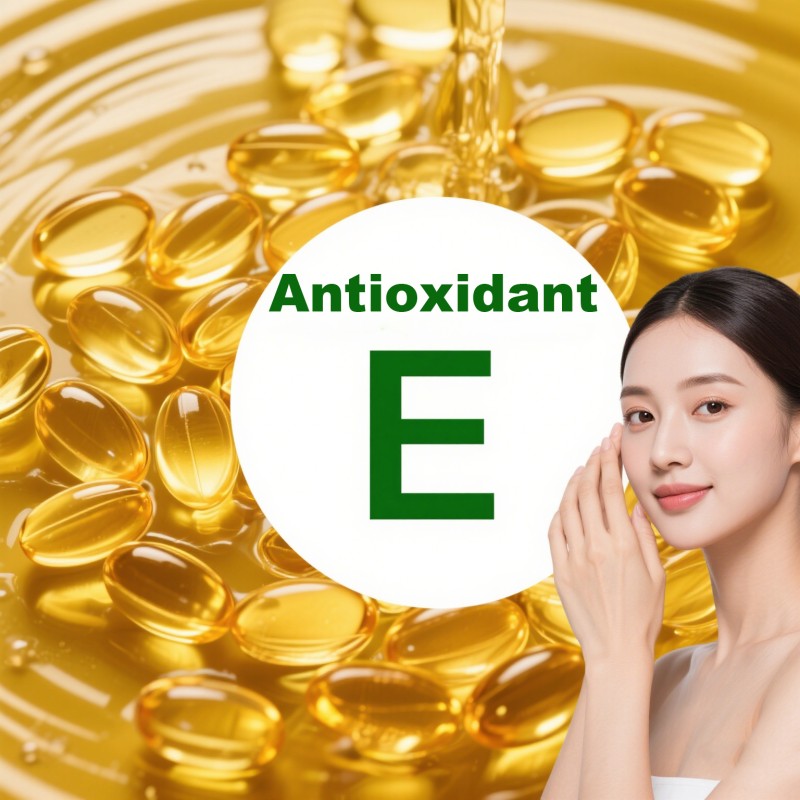 OEM Natural Vitamin E Softgels Vitamin E Supplement for Face Skin Whitening