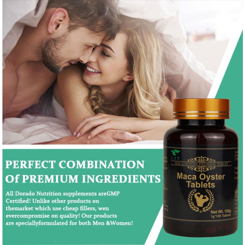 OEM  Men Health Herbal Supplements Maca Root oyster Capsule and Maca Oyster Tablets for Improving Immunity