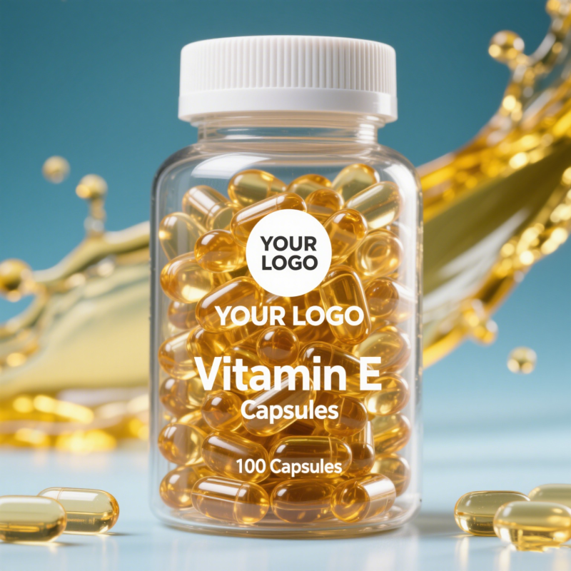 Oem/Odm Natural Vitamin E Softgel High Efficiency Vitamin E Softgels Immune Supplement for Health