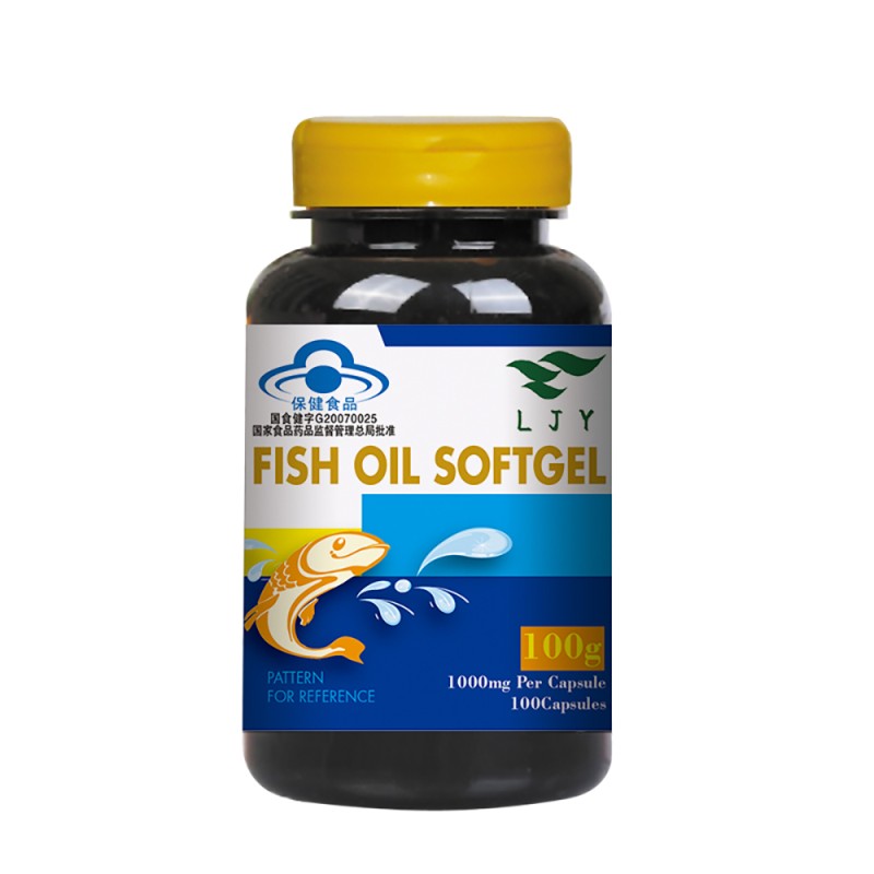 OEM/ODM Omega-3 Fish Oil Softgels 1000mg - Supports Healthy Skin & Heart