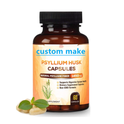 Dietary Fiber Supplement Psyllium Husk Capsules