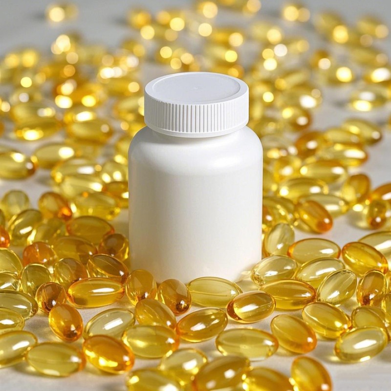 Oem Reply Very Quickly Plastic Bottle Pack Natural Vitamin E Capsule  for Hair-Protection