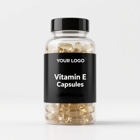 Health Food Supplement Vitamin E Oil 500mg Capsules Vitamin E Capsure for Face Skin Care and Hair Capsule Wholesale