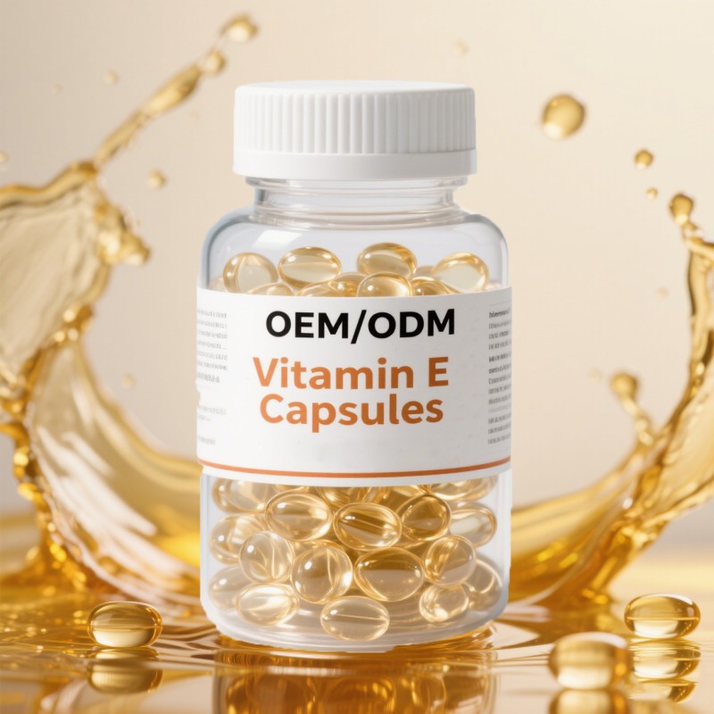 Best Selling Vegan Vitamin E Hair Complex Capsules to Strengthen Hair Skin and Nails Vitamin E Capsules