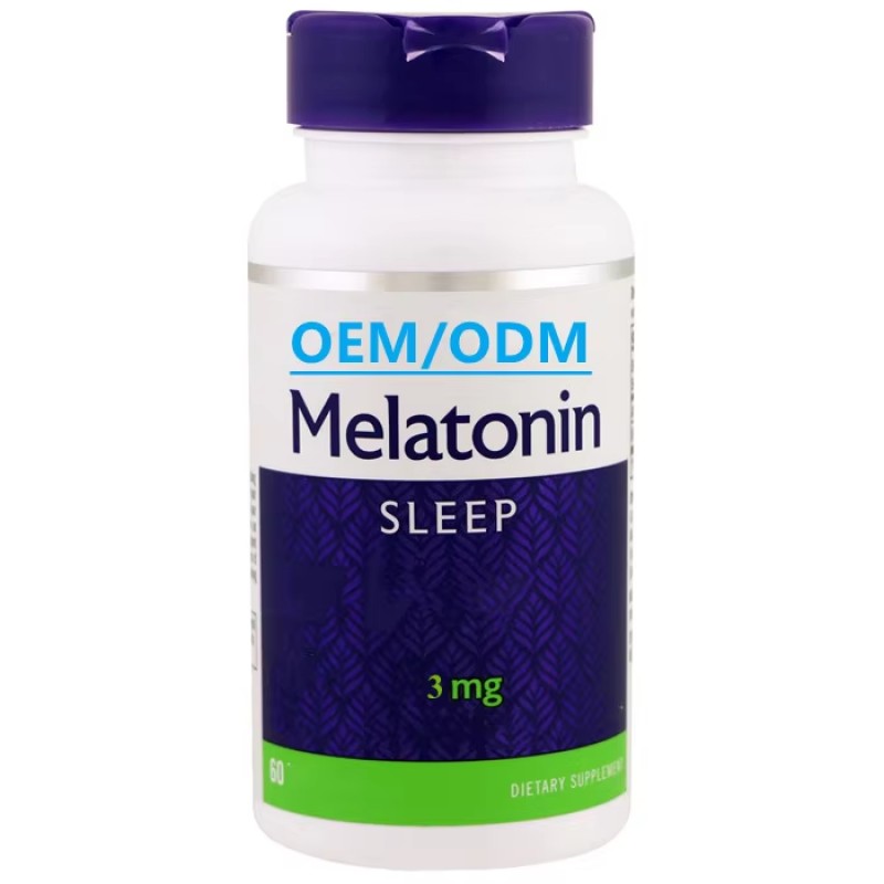 Oem Price Sleep Supplements Vegan Melatonin Capsules Deep Sleep Melatonin Capsules for Sale