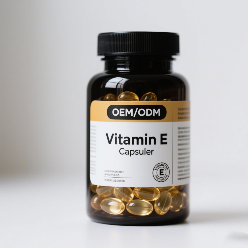 Health Food Supplement Vitamin E Oil 500mg Capsules Vitamin E Capsure for Face Skin Care and Hair Capsule Wholesale