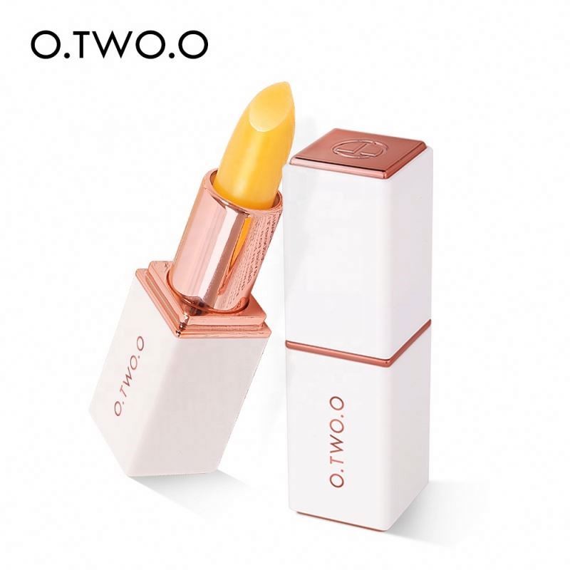 O.TWO.O Vegan Hygienic Moisturizing Lipstick Anti Aging Makeup Care Colors Ever-changing Lip Balm