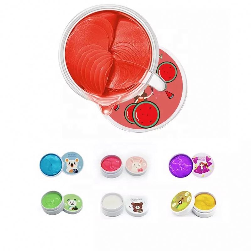 Oem Hot Sale Natural Fruit Extract Collagen Fresh Silk Nourishing Thender Moisturize Eye Patch