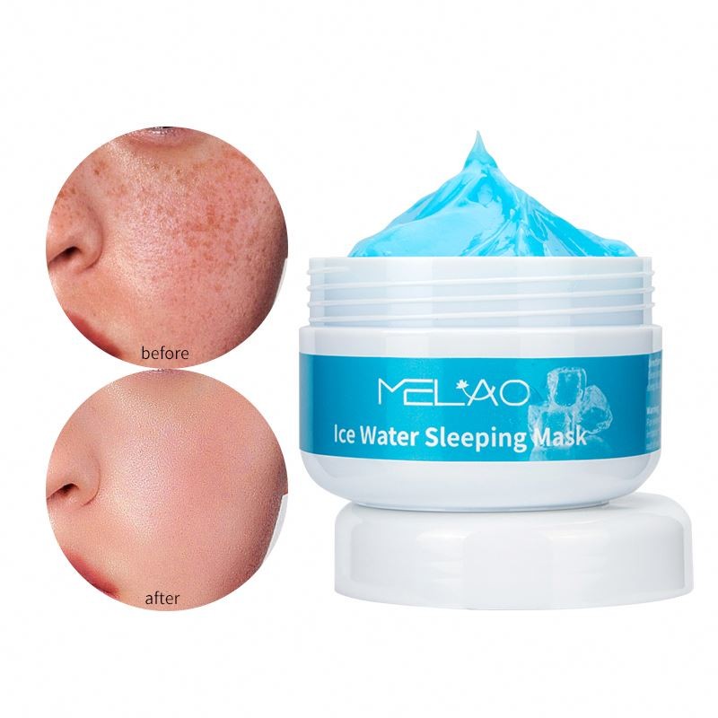 Custom Logo Moisturizing Beauty Hydrating Sleeping Sleep Collagen Private Label Hydra Moist Ice Water Face Mask