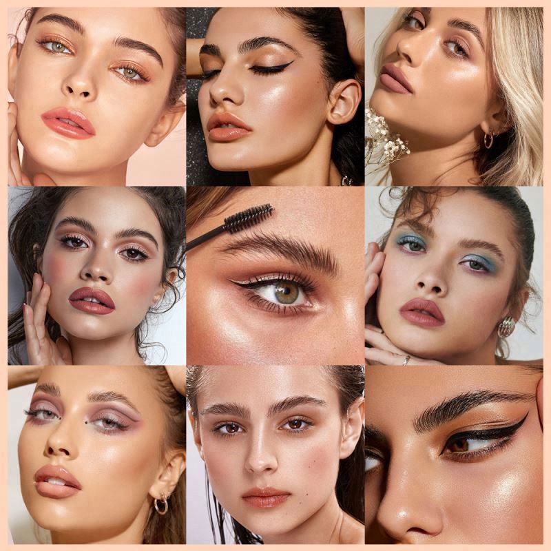 factory factory Free Sample Cheaper Waterproof Sweat Proof Eyebrow Styling Soap 4 Colors Eyelash Gel for Customized Design