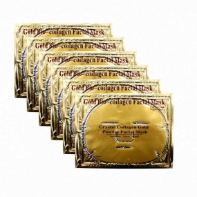 factory Factory private label supplied OEM wholesale whitening facial mask 24K gold collagen golden powder beauty face mask Factory