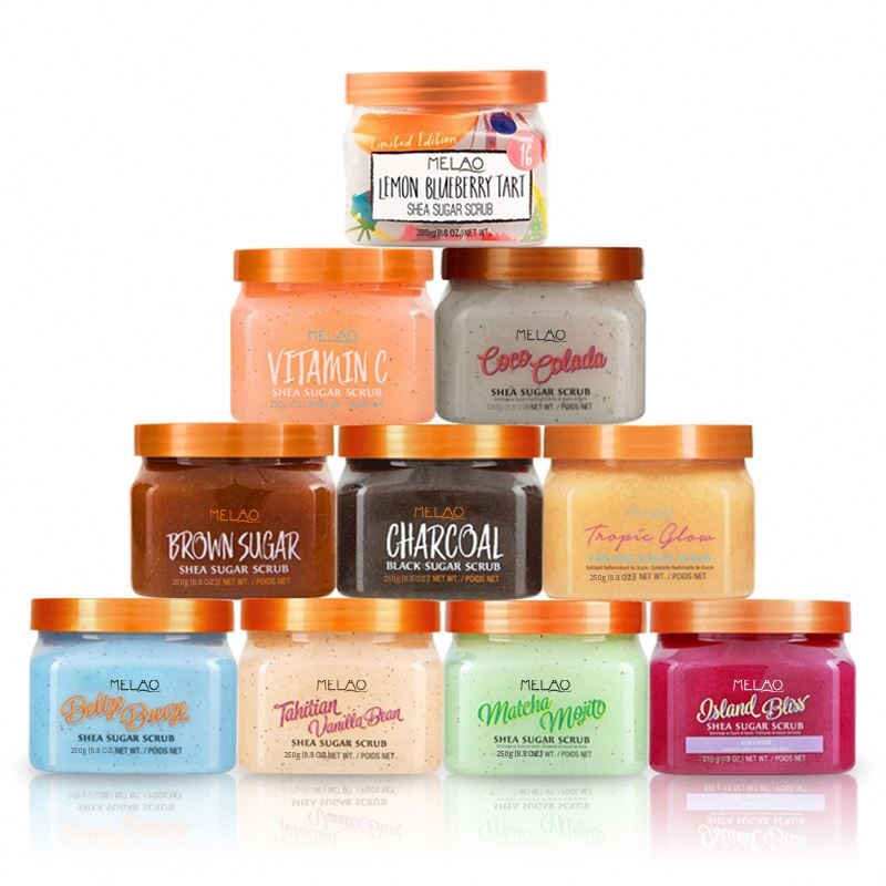 Wholesale 250g Custom Private Label Natural Extract Vegan Bath Cleansing Whitening Organic Exfoliating Body Salt Scrub