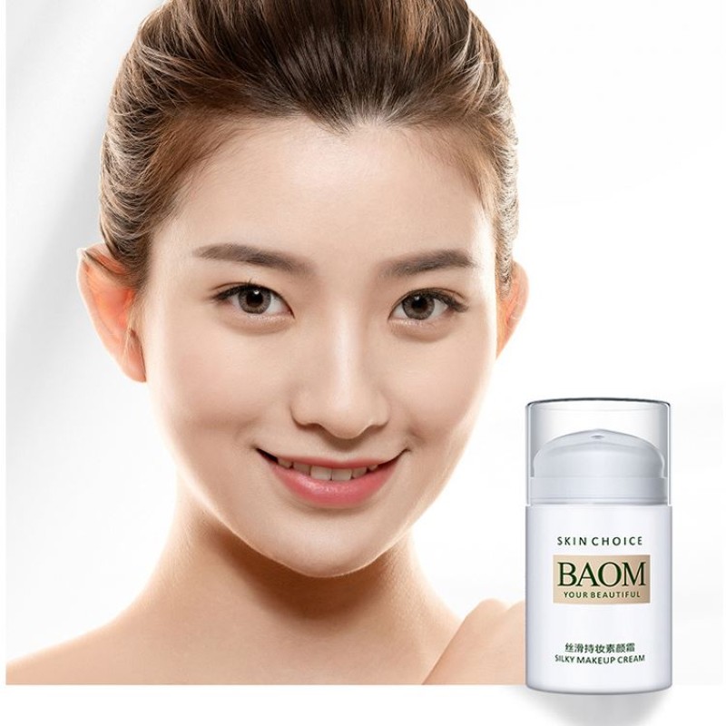factory BAOM Private label pearl powder moisturizing moist tender skin tone sodium hyaluronate make up cream