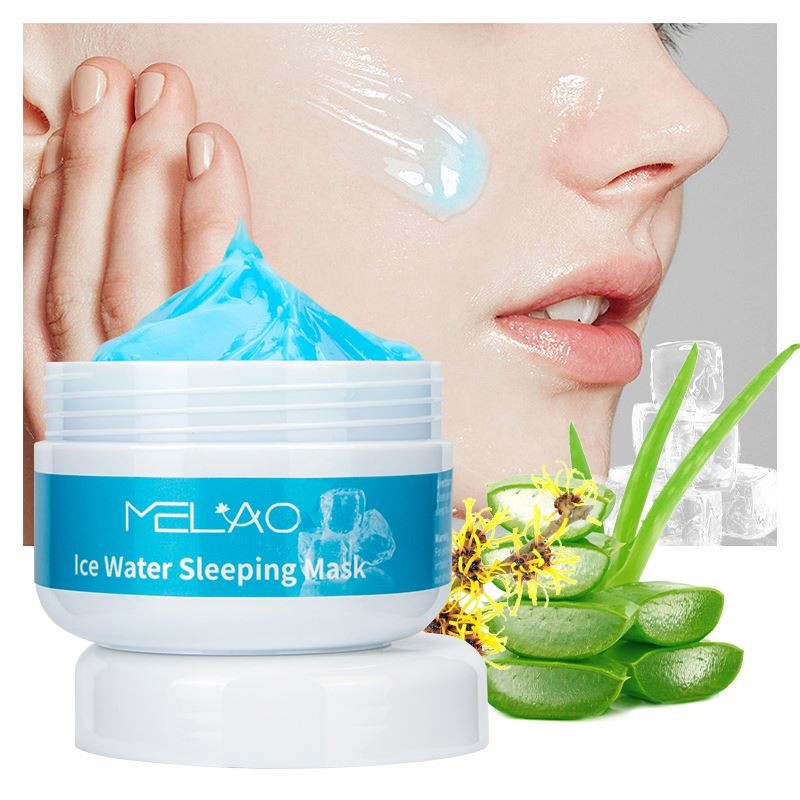 Custom Logo Moisturizing Beauty Hydrating Sleeping Sleep Collagen Private Label Hydra Moist Ice Water Face Mask
