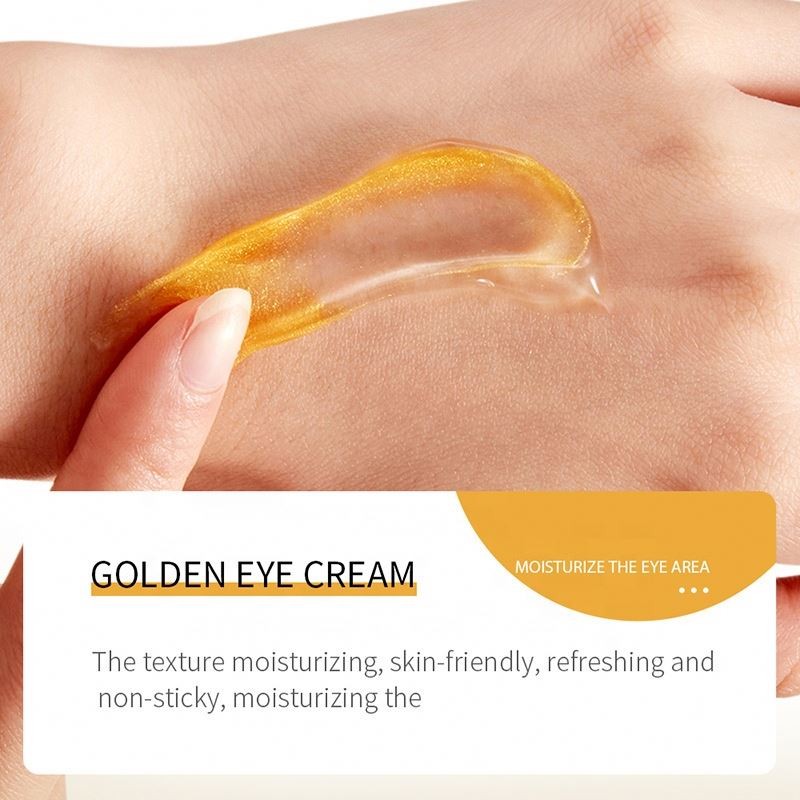 Oem 24K Gold Capsules Moisturizing Repair Removing Fine Lines Cream Firming Eye Skin Care