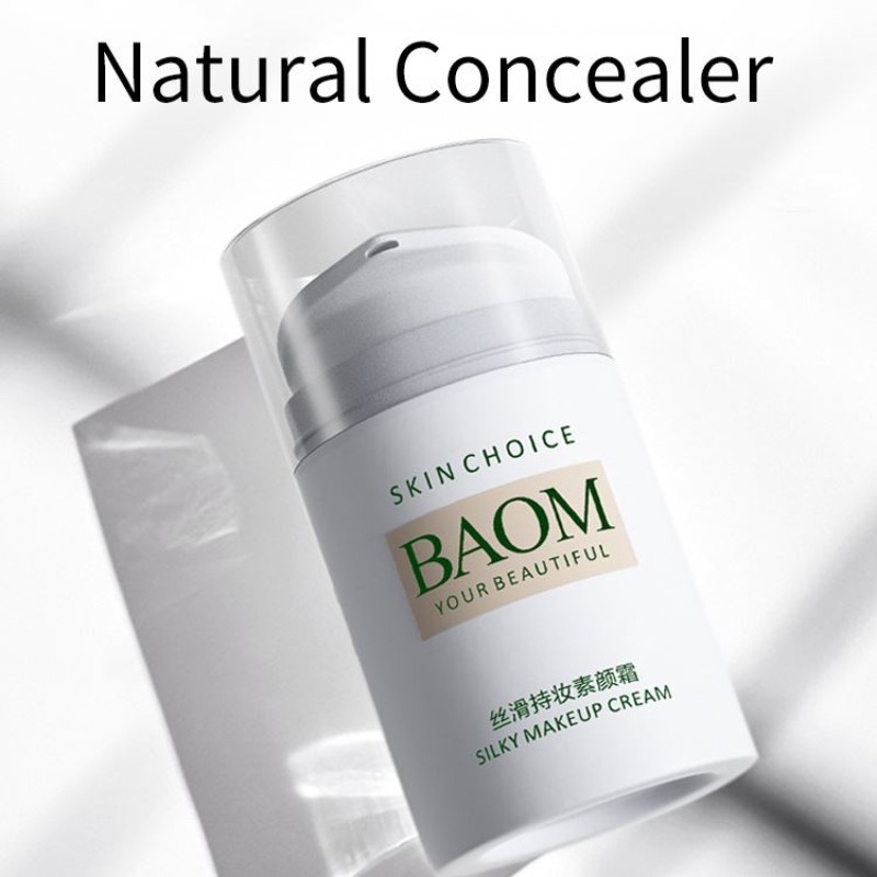 factory BAOM Private label pearl powder moisturizing moist tender skin tone sodium hyaluronate make up cream