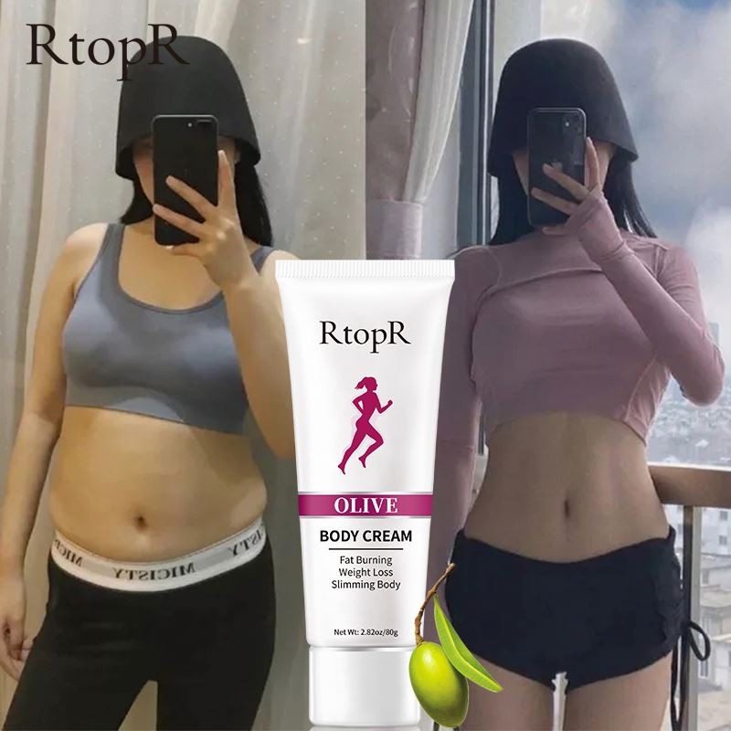 RtopR Custom Belly Fat Burning the Weight Loss Massage Creme for Women Body Slim Cream