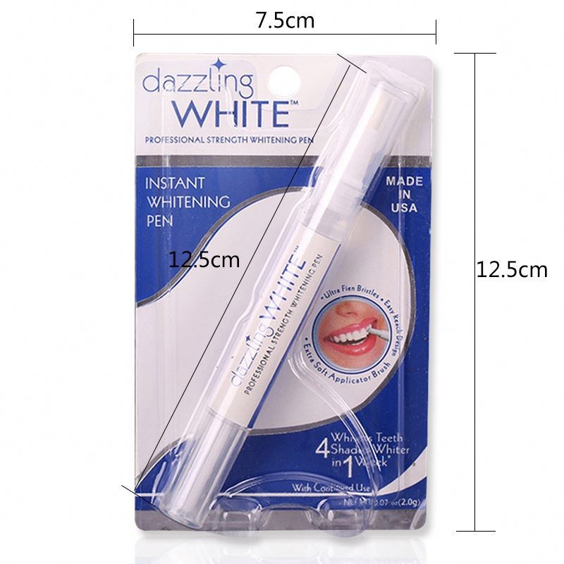 Dazzling White Whitening Pen Peroxide Tooth Bleaching Kit Dental Teeth Whitener Oral Hygiene Cleaning Toothpaste