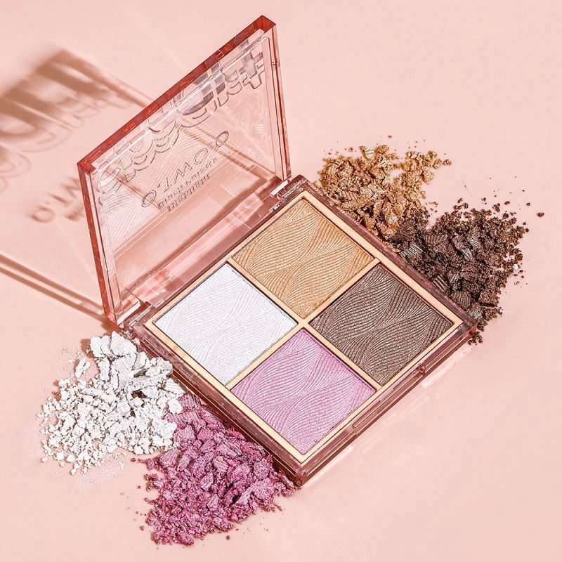 Mineral Makeup Blusher Powder Bronzer Cosmetics Blush Palette Best Private Label Peach Face