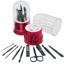 Multifunctional 7pcs Manicure Pedicure Care Tool Low Price Stainless Steel Beauty Scissors Cuticle Nail Nail Nail Art Infants