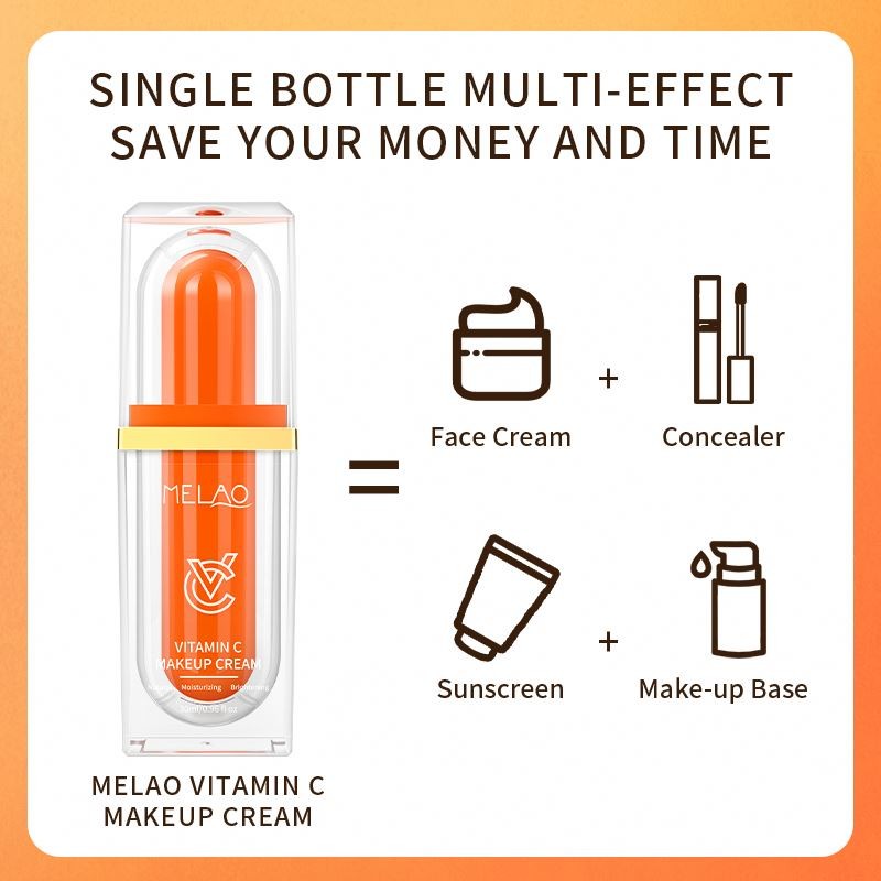 factory Oem 4 in 1 Face Concealer Pre Makeup Primer Moisturizes Whitening and Brightening Tone-Up Cream