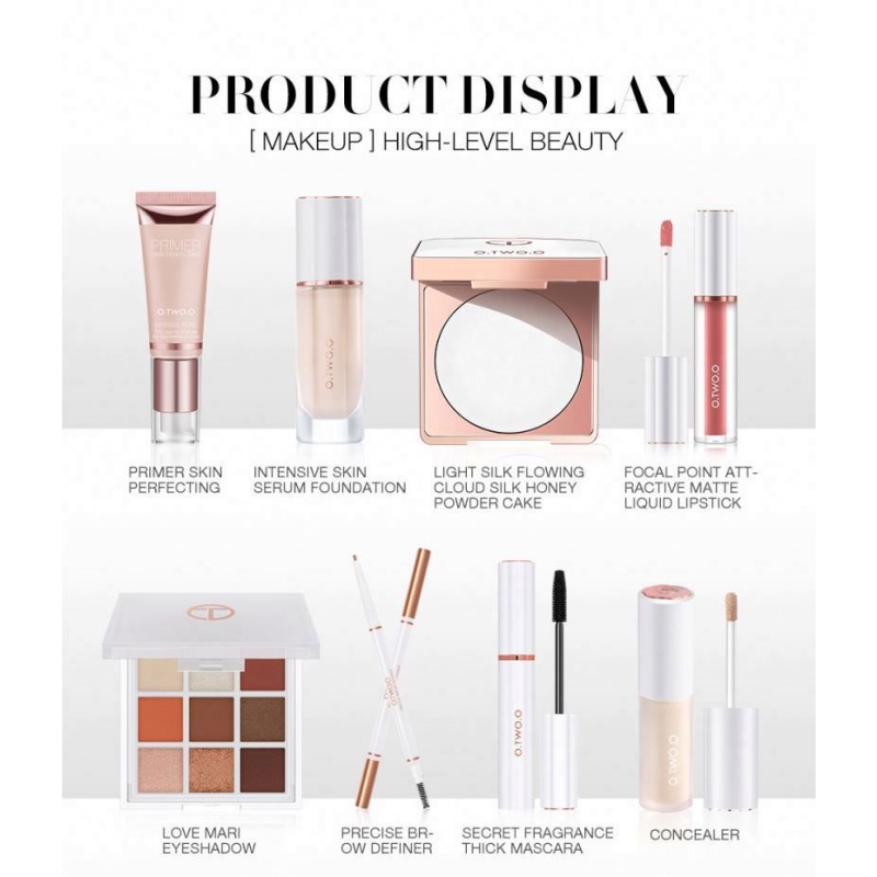 Long Wearing Waterproof Traveling Makeup Kit Gift Set Popular With Anti Water Bag O Portable Cosmetics