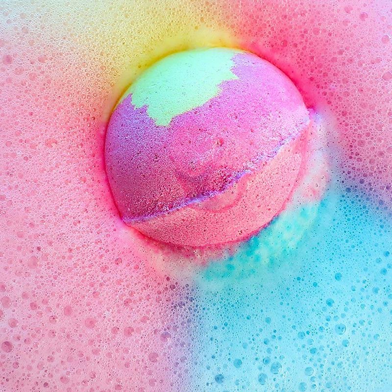 factory Custom Private Label Tan Remover Natural Organic Hot Chocolate Gift Box Bubble Kid Cup Cake Shape Waffle Bath Bomb Family Base