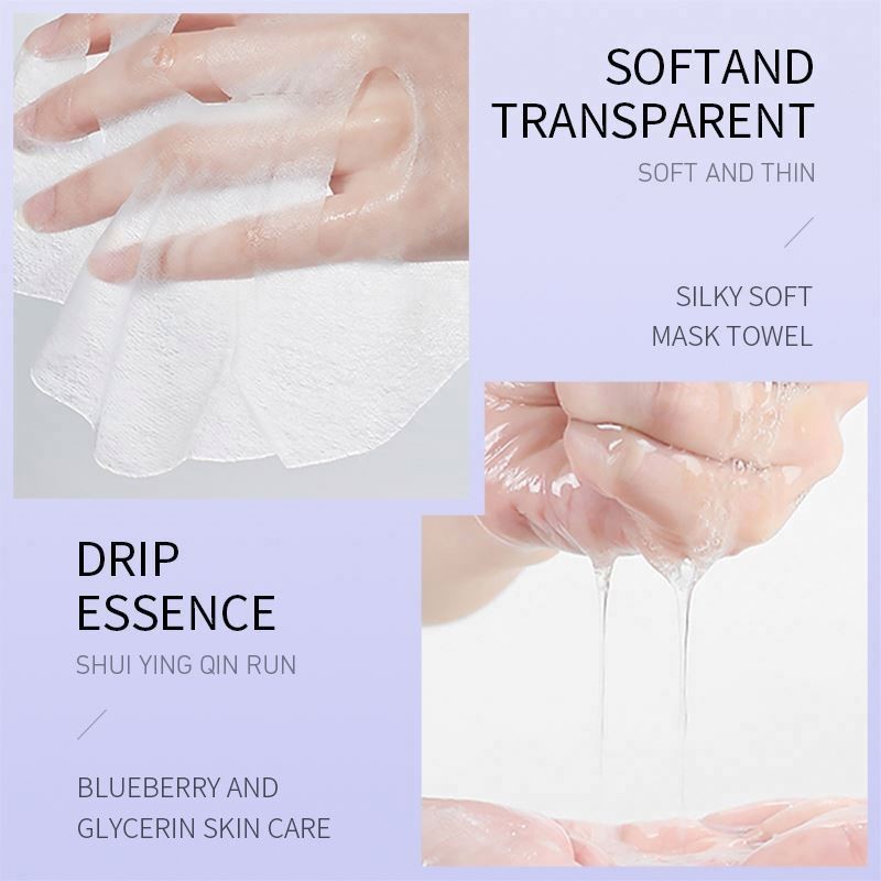 Skin Care Mask Free Sample BIOAQUA Sheet Fruit Mascarillas Facial Green Tea Aloe Orange Face Korean Moisturizing Skin Care Mask