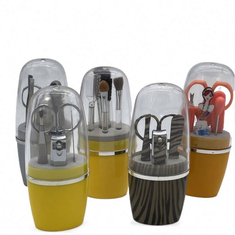 High Quality 18pcs Multifunctional Stainless Steel Manicure Pedicure Set Low Price Nail Clippers Beauty Scissors Tweezers