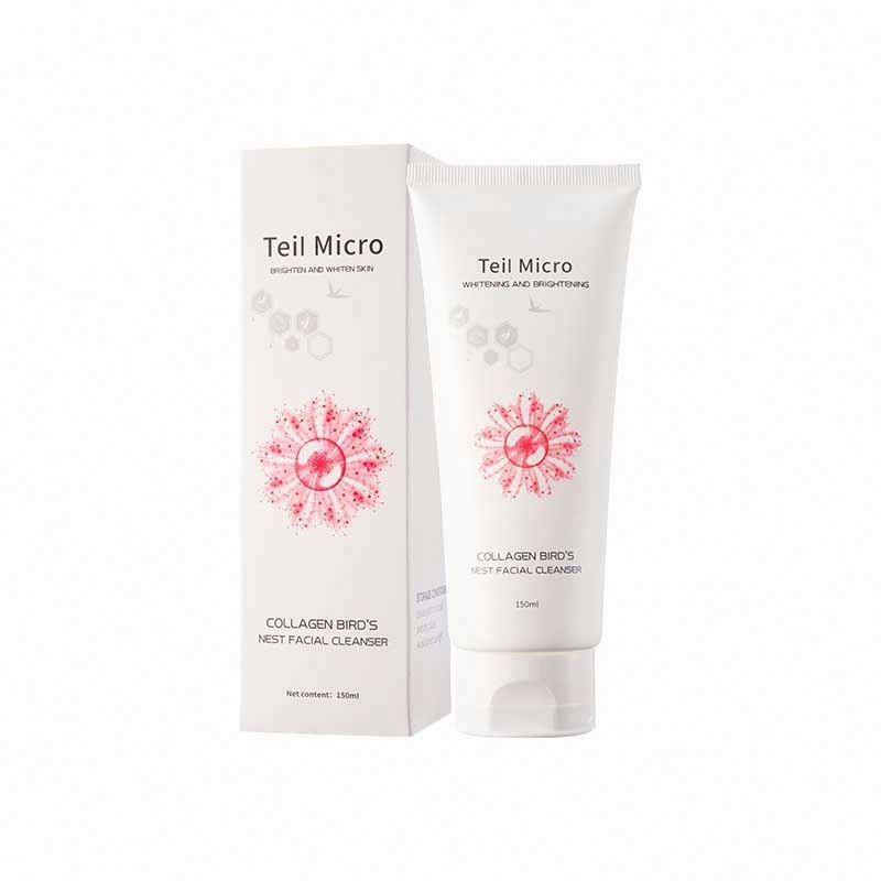 Oem Teil Micro Skin Care Moisturizing Whitening Pore Deeply Cleansning Cream Face Wash Facial Cleanser Deep Cleansing Pores