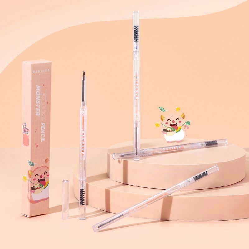 Banxeer Cosmetic Makeup Eyes Pens Slim Brow Tint Brown Discount Microblade Eyebrow Pencil Pink
