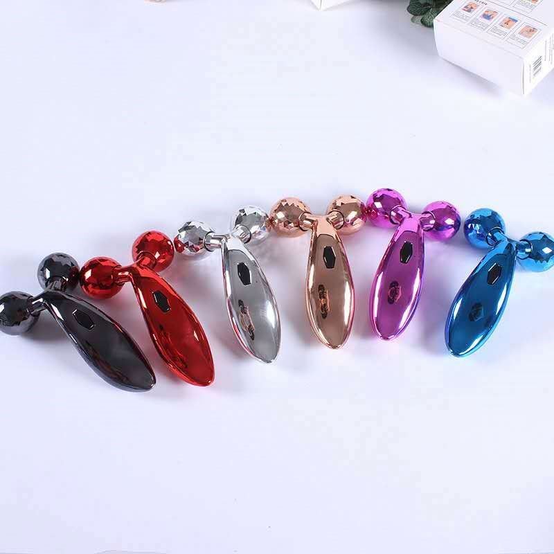 Wholesale Handheld 3D Face Beauty Massage Lifting Facial Massager Roller Discount Now Features Skin Rejuvenation