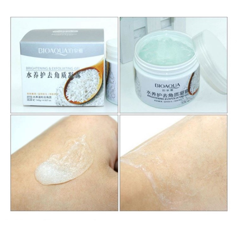 factory OEM Bioaqua Facial Deeply clean Brighteing Exfoliating Gel Massage Cream OEM Bioaqua Facial Deeply clean Brighteing Exfoliating