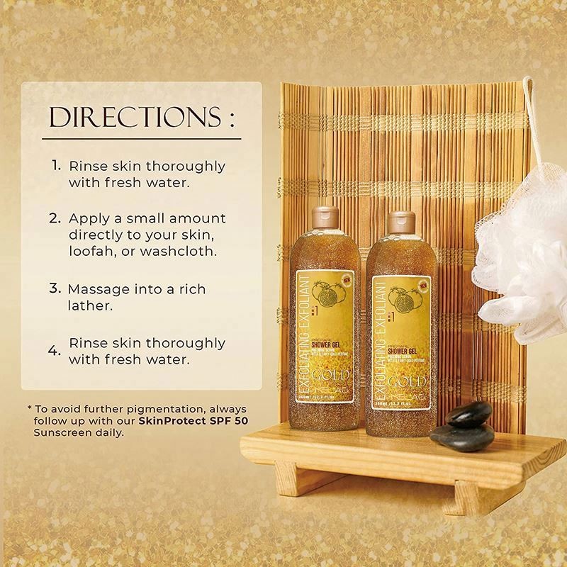 Bath Shower Gel Custom Manufacture MELAO Repair Moisturizing Exfoliator Thick Full Biotin Collagen 24K Gold Bath Shower Gel