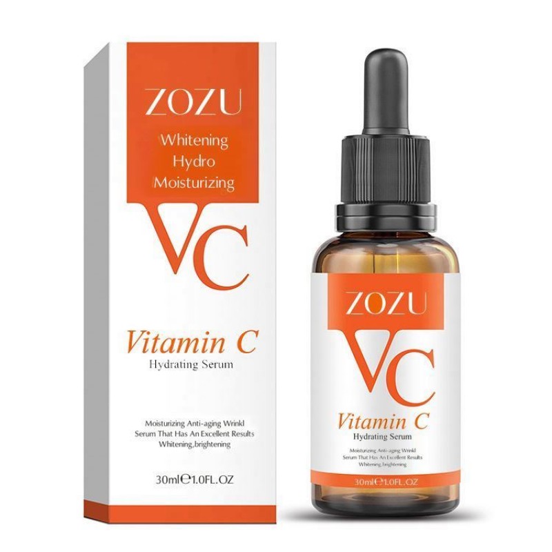 Serum Vitamin C Essence ZOZU Brand Skin Care Hyaluronic Acid Remover Freckle Spots Anti-aging Whitening
