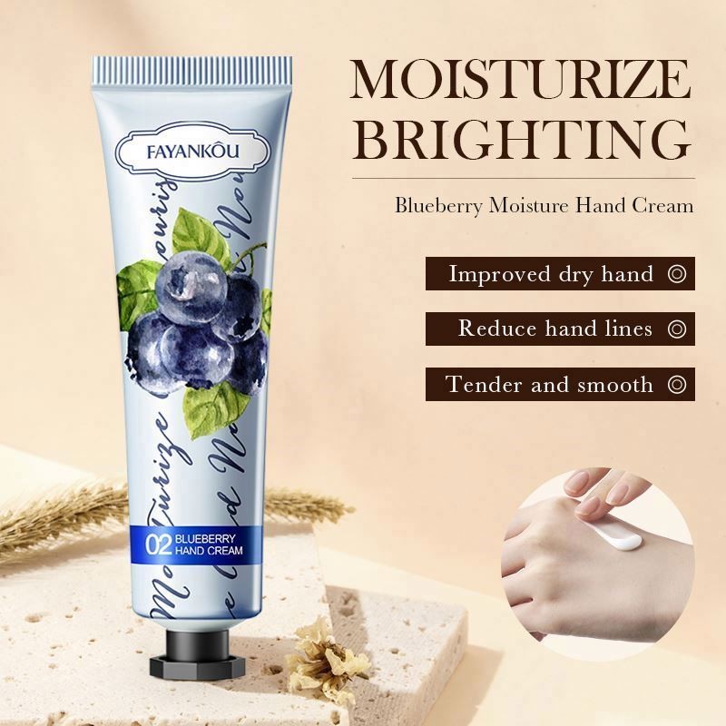 Handcream Cosmetic Moisturizing Natural Anti Aging Hand Care Cream Tube Organic Whitening Private Label Custom Lotion