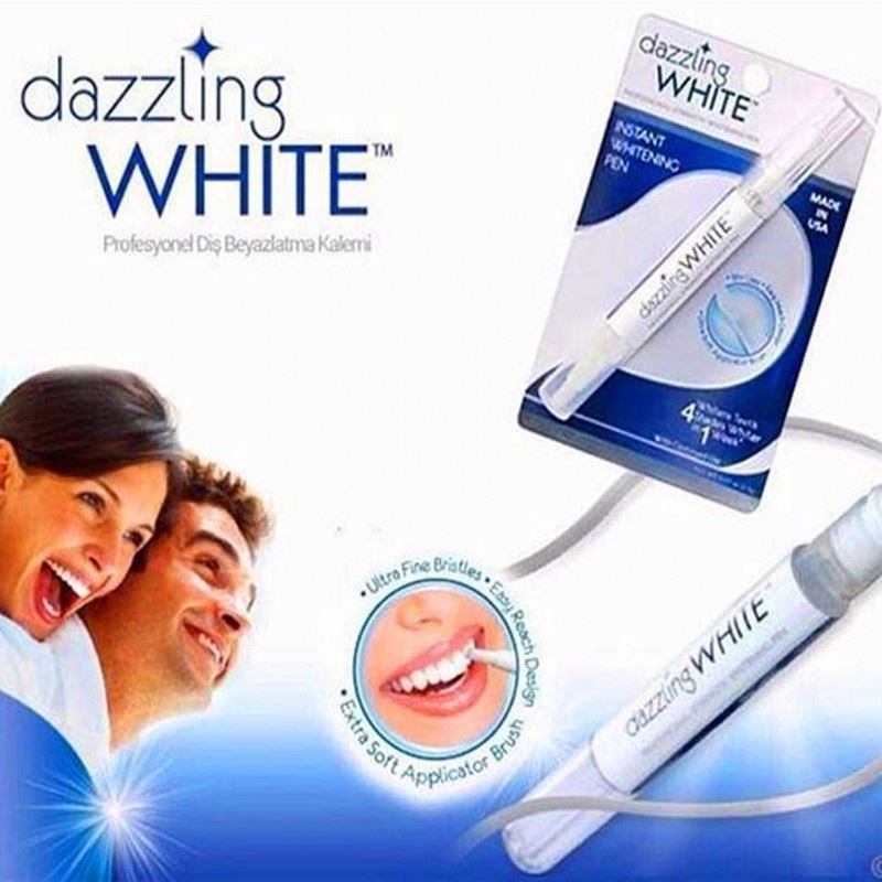 Dazzling White Whitening Pen Peroxide Tooth Bleaching Kit Dental Teeth Whitener Oral Hygiene Cleaning Toothpaste
