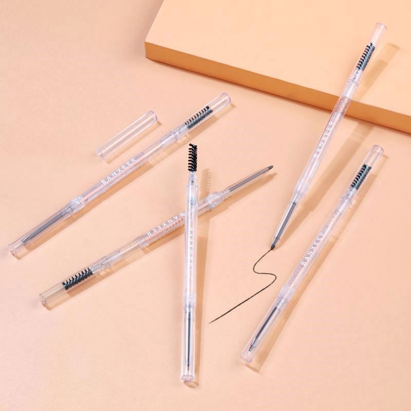 Banxeer Cosmetic Makeup Eyes Pens Slim Brow Tint Brown Discount Microblade Eyebrow Pencil Pink