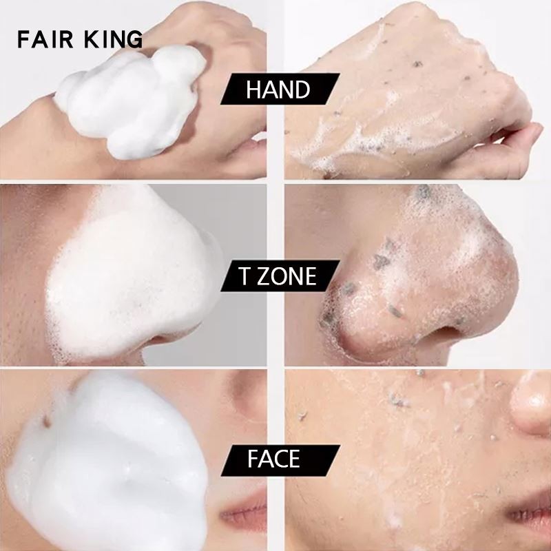 factory FAIR KING Beauty Clear Skin Care Deep Organic Enzyme Facial Cleansing Powder Private Label Exfoliating Mousse