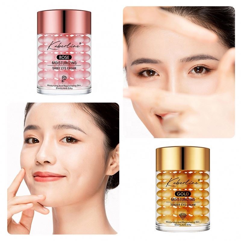 Oem 24K Gold Capsules Moisturizing Repair Removing Fine Lines Cream Firming Eye Skin Care
