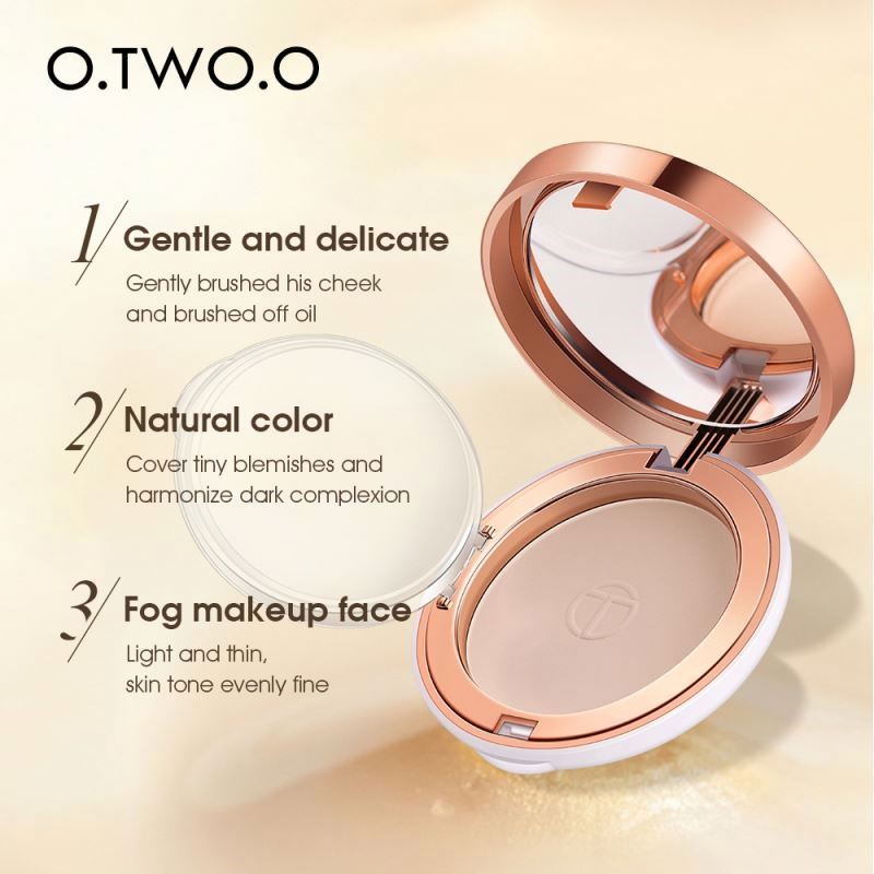 O.TWO.O Smooth Silk Oil Control Press Matte Non-Cakey Long Lasting Gentle Powder