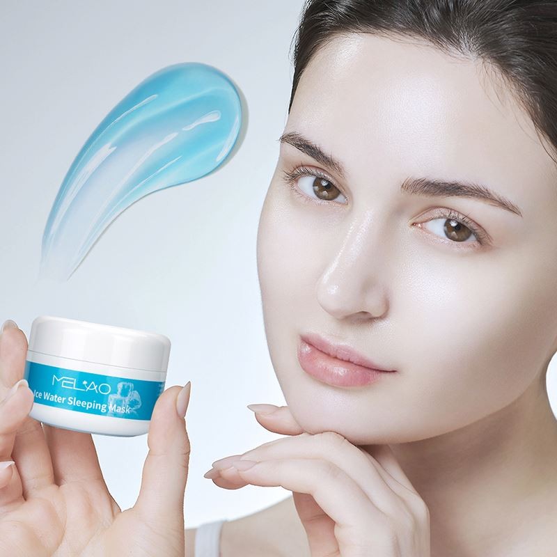 Custom Logo Moisturizing Beauty Hydrating Sleeping Sleep Collagen Private Label Hydra Moist Ice Water Face Mask